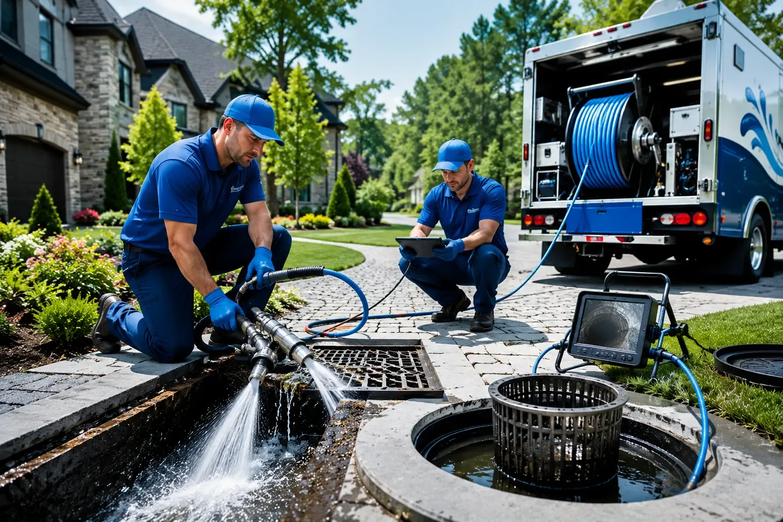 Local outdoor drain cleaning professionals in Lisbon, NH